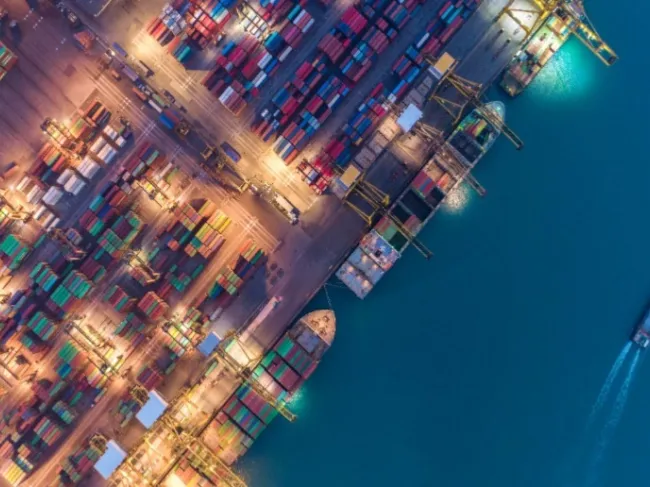 shipping yard